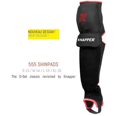 Knapper® 555 Broomball Knee and Shin Pads / Guards
